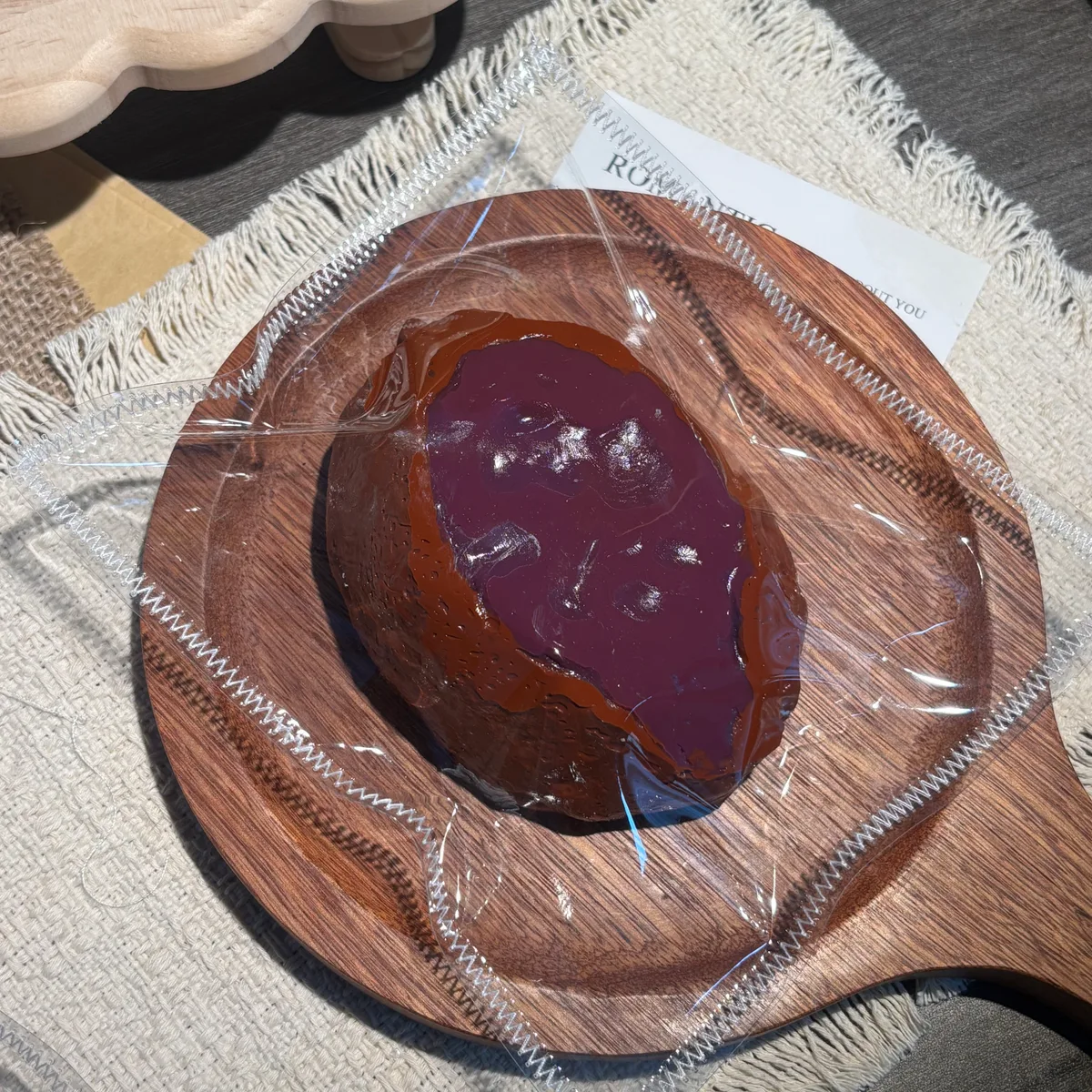 Baked Purple Sweet Potato Squishy Toy - image 1