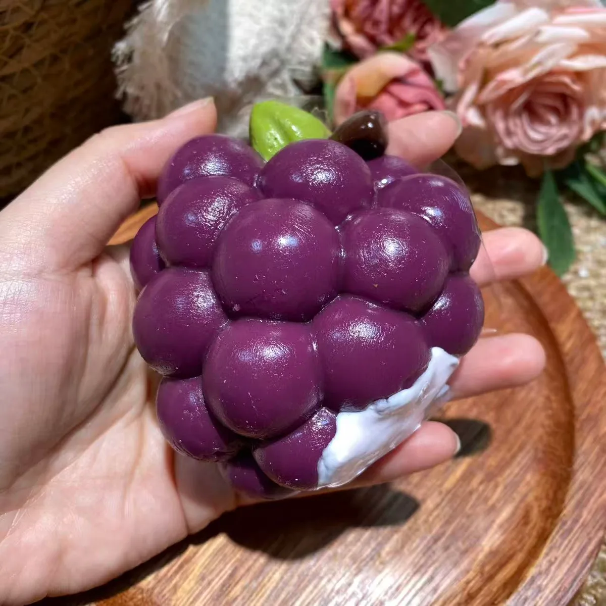 Grape Yogurt Squishy Toy - image 1