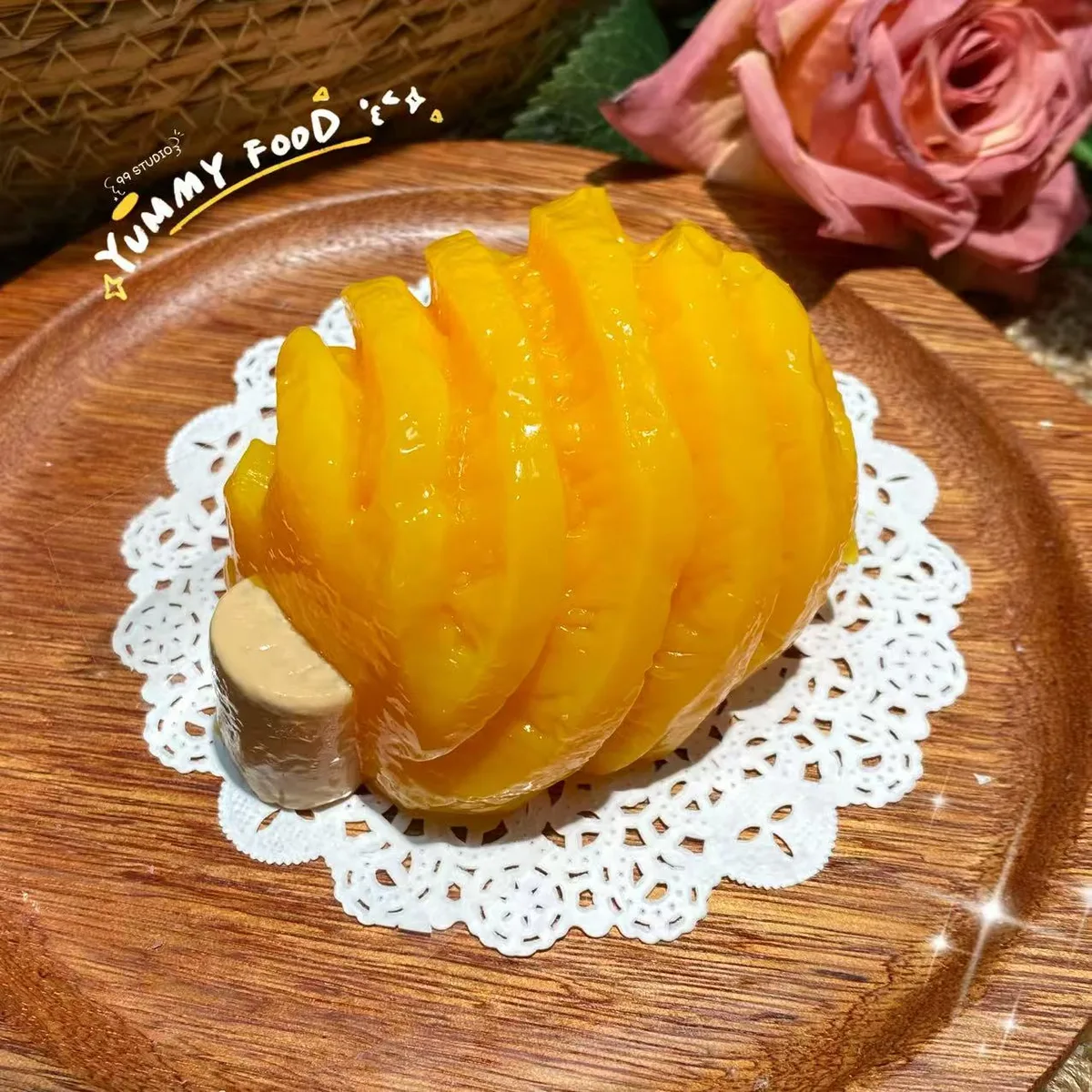 Pineapple Ice Cream Bar Squishy Toy - image 1