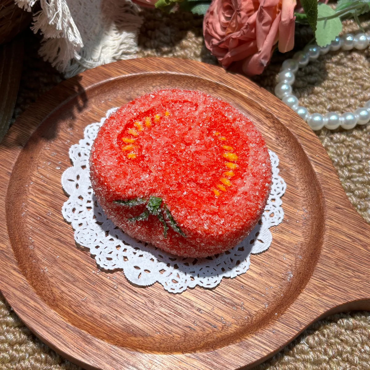 Half Tomato Squishy Toy - image 1