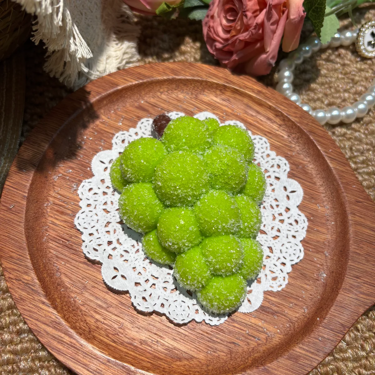 Shine Muscat Grape Squishy Toy - image 1
