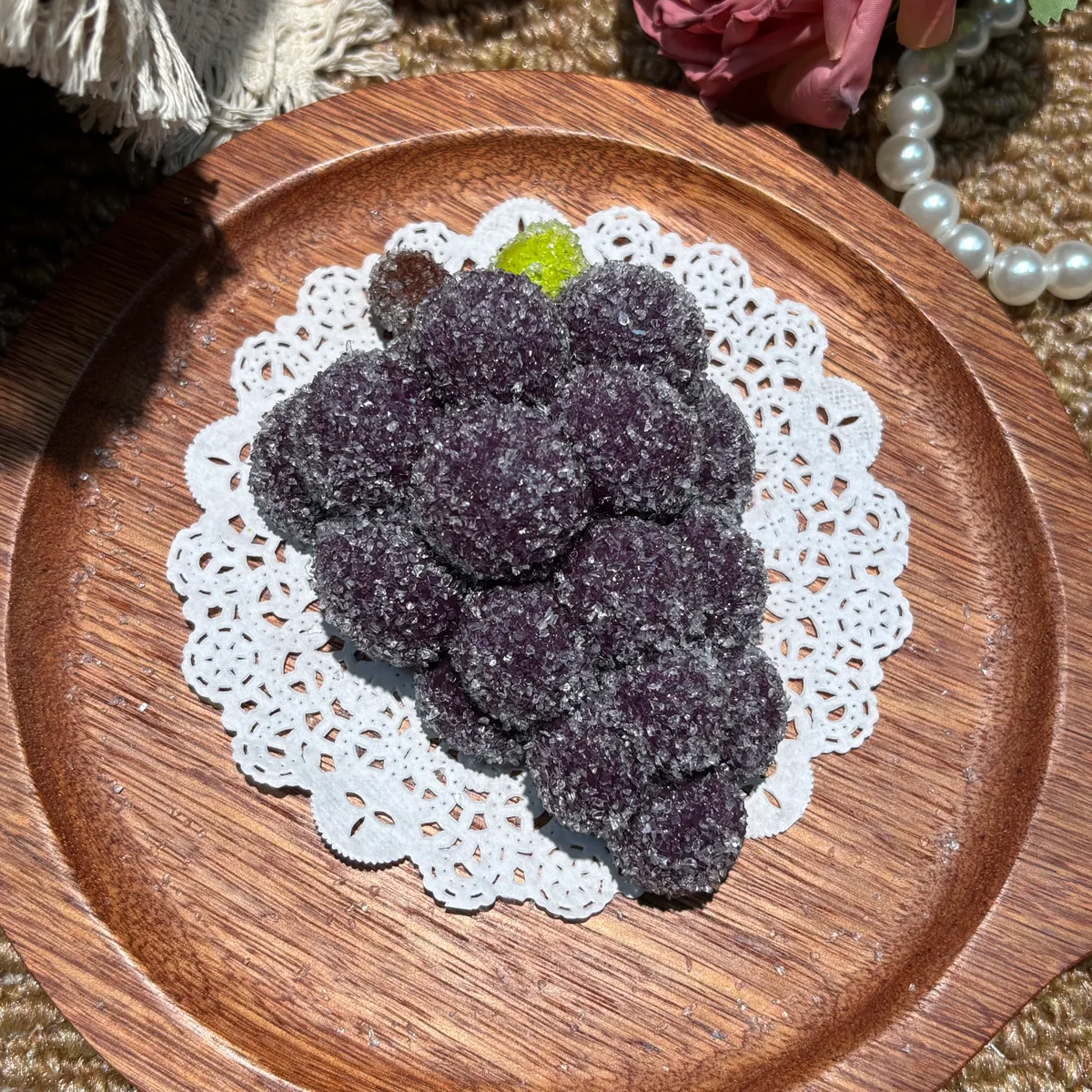 Purple Grape Squishy Toy - image 1