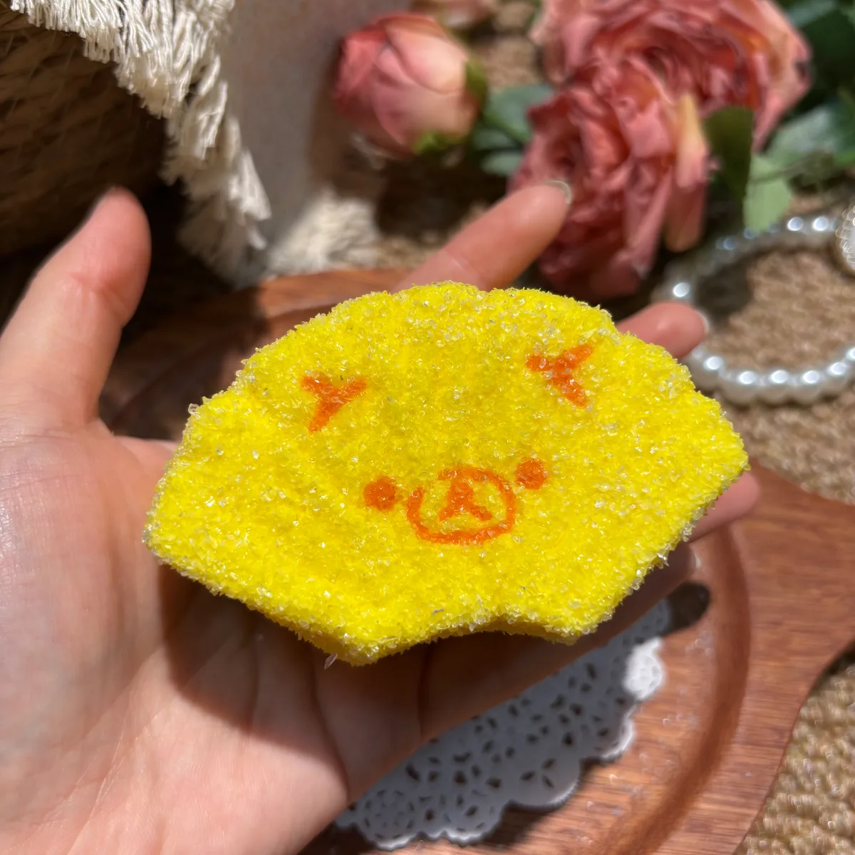 Rilakkuma Pineapple Chunks Squishy Toy - image 1