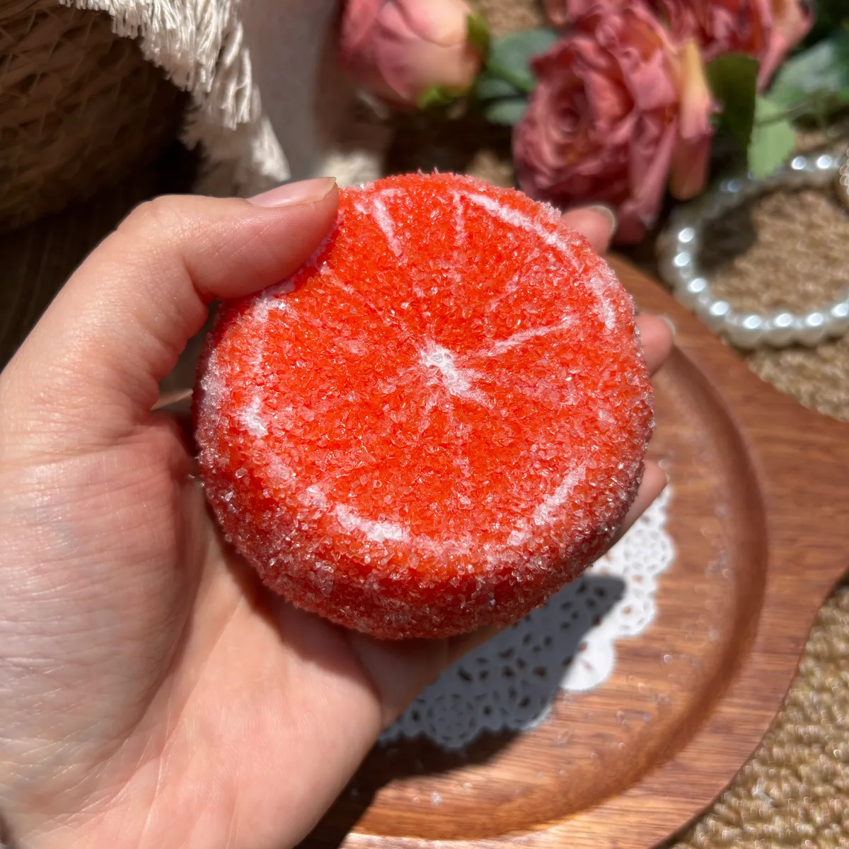 Grapefruit Pulp Squishy Toy - image 1