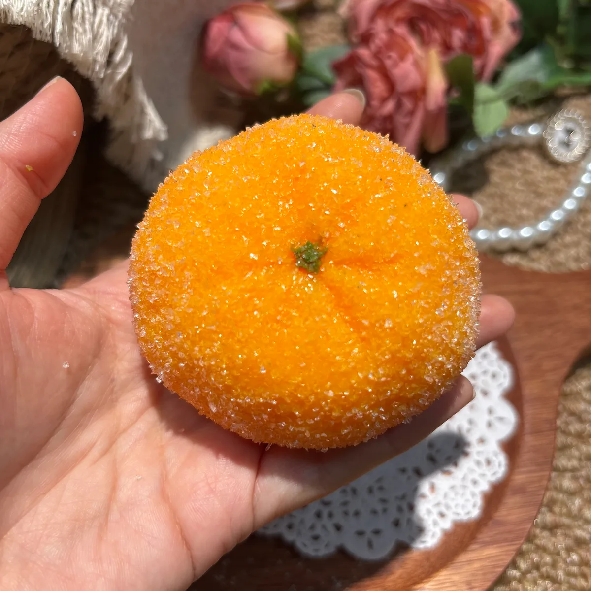 Tangerine Squishy Toy - image 1