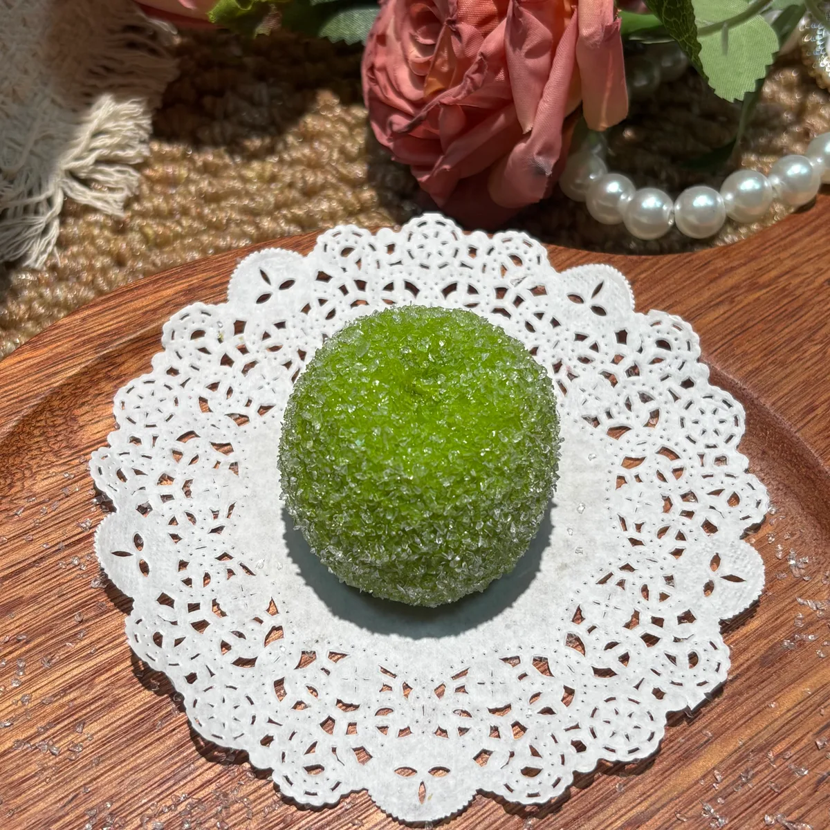 Mini Green Kumquat Squishy Toy - image 1