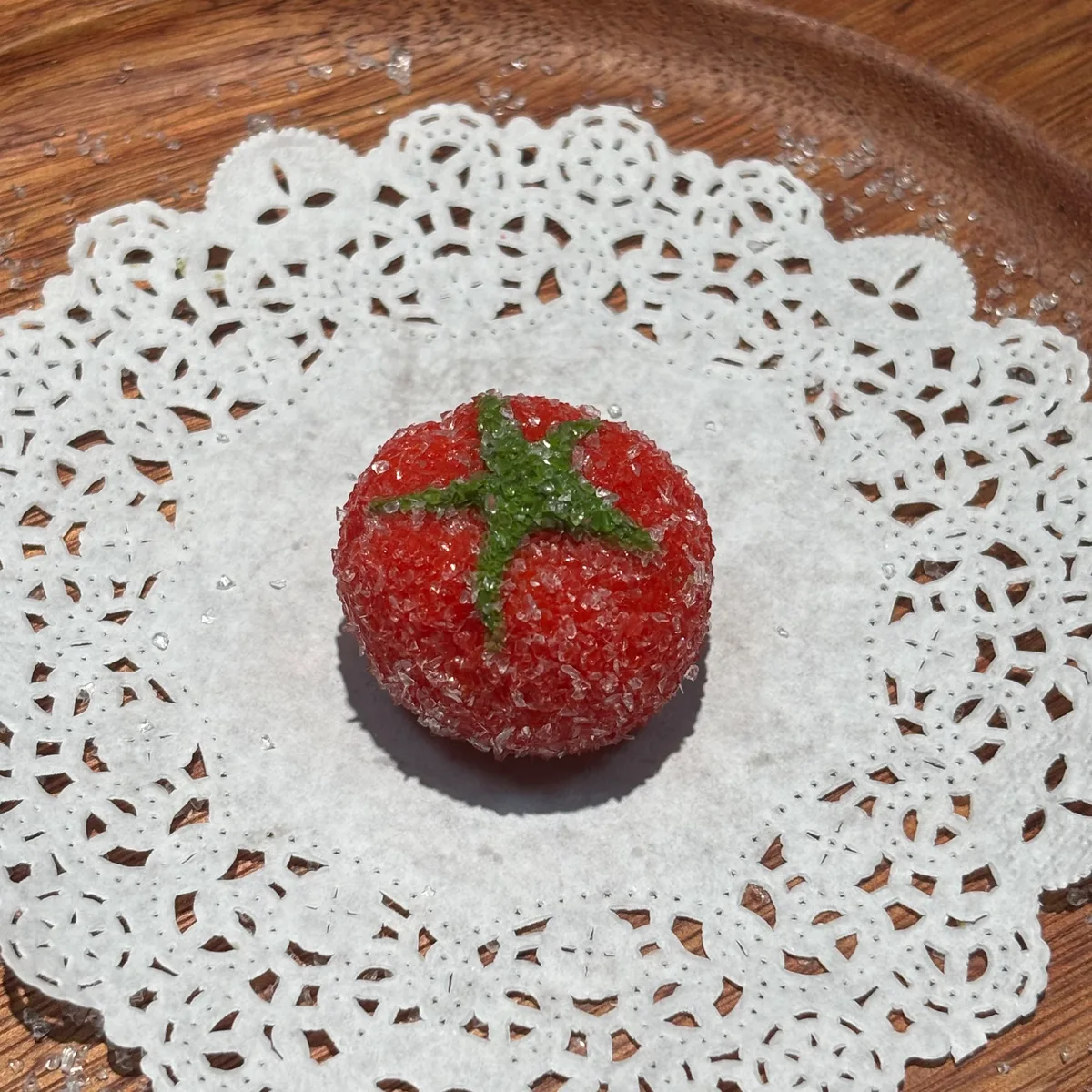 Mini Red Tomato Squishy Toy - image 1