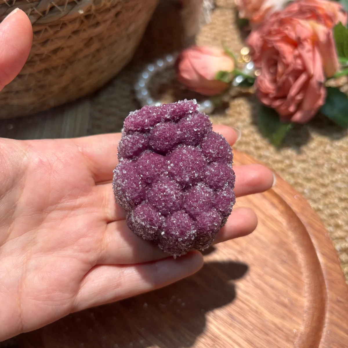 Purple Grape Squishy Toy - image 1