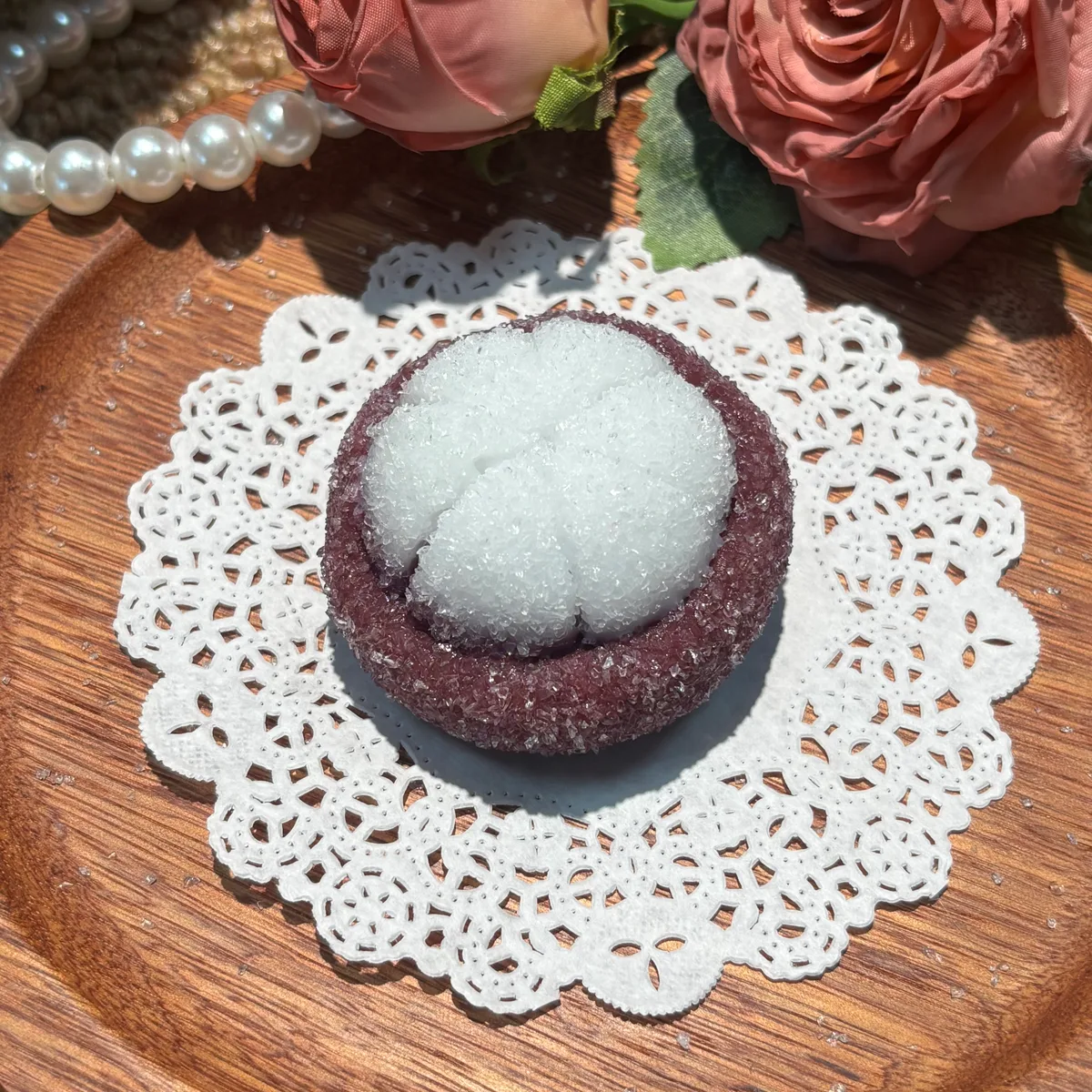 Peeled Mangosteen Squishy Toy - image 1