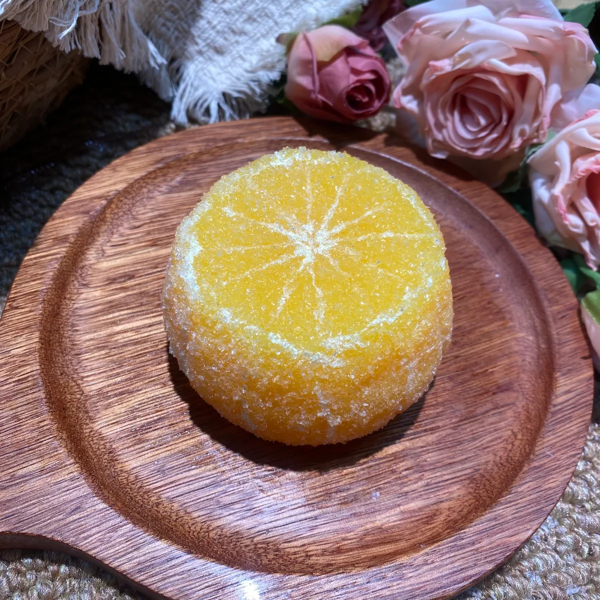Sugar Orange Pulp Squishy Toy - image 1
